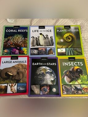 Encyclopaedia Britannica Kids Hardcover Educational Books  6 Book Set Homeschool